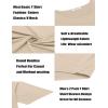 imageCOOFANDY Mens 2 Pack Muscle V Neck T Shirt Fitted Gym Workout Short Sleeve Bodybuilding TeeWhite Light Khaki