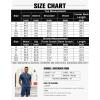 imageCOOFANDY Mens 2 Pieces Outfits Casual Quarter Zip Polo T Shirt and Shorts Set Athletic Jogging Summer TracksuitBlue