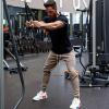 imageCOOFANDY Mens 3 Pack Workout T Shirts Short Sleeve Gym Bodybuilding Muscle Shirt Base Layer Fitness Tee Tops02blackNavy BlueGrey