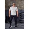 imageCOOFANDY Mens 3 Pack Workout T Shirts Short Sleeve Gym Bodybuilding Muscle Shirt Base Layer Fitness Tee TopsWhite
