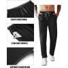 imageCOOFANDY Mens Athletic Workout Pants Open Bottom Sweatpants Mesh Gym Pants for Runnning TrainingCasualBlack