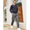imageCOOFANDY Mens Athletic Workout Pants Open Bottom Sweatpants Mesh Gym Pants for Runnning TrainingCasualBlackNavy Blue