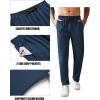 imageCOOFANDY Mens Athletic Workout Pants Open Bottom Sweatpants Mesh Gym Pants for Runnning TrainingCasualBlackNavy Blue
