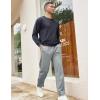 imageCOOFANDY Mens Athletic Workout Pants Open Bottom Sweatpants Mesh Gym Pants for Runnning TrainingCasualLight Grey