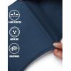 imageCOOFANDY Mens Athletic Workout Pants Open Bottom Sweatpants Mesh Gym Pants for Runnning TrainingCasualNavy Blue