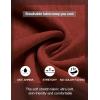 imageCOOFANDY Mens Casual Henley Shirt Band Collar Long Sleeve Shirt Beach Hippie Summer Button T ShirtWine Red