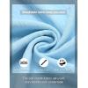 imageCOOFANDY Mens Casual Henley Shirt Band Collar Short Sleeve Shirt Summer Beach Hippie TShirtLight Blue