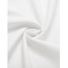 imageCOOFANDY Mens Casual Henley Shirt Short Sleeve Band Collar Linen Shirt Summer Beach Hippie TShirtsAwhite