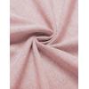imageCOOFANDY Mens Casual Henley Shirt Short Sleeve Band Collar Linen Shirt Summer Beach Hippie TShirtsPink