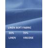 imageCOOFANDY Mens Casual Linen Shorts Elastic Waist Drawstring Loose Fit Summer Beach Vacation Shorts with PocketsBlue