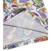 imageCOOFANDY Mens Casual Short Sleeve Polo Shirts Slim Fit Paisley Polo T Shirts Floral Print ShirtPaisleywhite