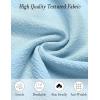 imageCOOFANDY Mens Casual Shorts Elastic Waist Drawstring Textured Summer Beach ShortSky Blue