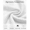 imageCOOFANDY Mens Casual Shorts Elastic Waist Drawstring Textured Summer Beach ShortWhite