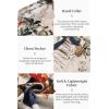 imageCOOFANDY Mens Cotton Linen Henley Shirt Short Sleeve Hippie Casual Beach TShirts with PocketKhaki Floral