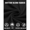 imageCOOFANDY Mens Cotton Pocket Tee Shirts Soft Crew Neck Stretch T Shirt Plain Casual Short Sleeve Summer Basic Tops1 Pack All Black