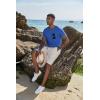 imageCOOFANDY Mens Cotton Pocket Tee Shirts Soft Crew Neck Stretch T Shirt Plain Casual Short Sleeve Summer Basic Tops1 Pack Blue