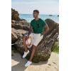imageCOOFANDY Mens Cotton Pocket Tee Shirts Soft Crew Neck Stretch T Shirt Plain Casual Short Sleeve Summer Basic Tops1 Pack Dark Green