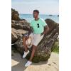 imageCOOFANDY Mens Cotton Pocket Tee Shirts Soft Crew Neck Stretch T Shirt Plain Casual Short Sleeve Summer Basic Tops1 Pack Ice Green