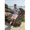 imageCOOFANDY Mens Cotton Pocket Tee Shirts Soft Crew Neck Stretch T Shirt Plain Casual Short Sleeve Summer Basic Tops1 Pack Light Grey