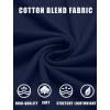 imageCOOFANDY Mens Cotton Pocket Tee Shirts Soft Crew Neck Stretch T Shirt Plain Casual Short Sleeve Summer Basic Tops2 Packwine Rednavy Blue