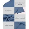imageCOOFANDY Mens Crew Neck T Shirt Short Sleeve Casual Summer Basic Tee Slim Fit Workout TShirtBlue Tees