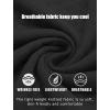 imageCOOFANDY Mens Fashion Quarter Zip Pullover Long Sleeve Quilted Sweatshirt Plaid Jacquard Polo Mock Neck SweatersBlack