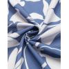 imageCOOFANDY Mens Hawaiian Shirts Short Sleeve Casual Button Down Tropical Beach ShirtPurple  White Floral