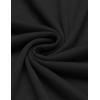 imageCOOFANDY Mens Henley Shirts Short Sleeve Collarless Button TShirt Fashion Casual Basic Tee TopsBlack