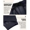 imageCOOFANDY Mens Joggers Drawstring Jogger Sweatpants with Zipper Pockets Lightweight Slim Fit Athletic Track PantsNavy Blue