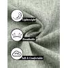 imageCOOFANDY Mens Linen Shirts Short Sleeve Casual Shirts Button Down Shirt for Men Beach Summer Wedding ShirtLight Green