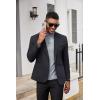 imageCOOFANDY Mens Mock Turtleneck Shirts Casual Premium Cotton Short Sleeve Shirt 2025 Basic Half Neck TShirtsLight Gray
