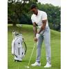 imageCOOFANDY Mens Polo Shirts 100 Cotton Heavyweight Short Sleeve Button Golf Shirts Classic Pullover Ribbed Collar and CuffsAll White