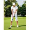 imageCOOFANDY Mens Polo Shirts Short Sleeve Casual Shirts with PocketLight Grey