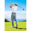 imageCOOFANDY Mens Polo Shirts Short Sleeve Casual Shirts with PocketLight Grey
