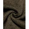imageCOOFANDY Mens Quarter Zip Pullover Casual Long Sleeve Sweater Slim Fit Sweater Mock Neck Polo SweaterBrown