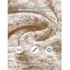 imageCOOFANDY Mens Quarter Zip Pullover Casual Long Sleeve Sweater Slim Fit Sweater Mock Neck Polo SweaterLight Khaki