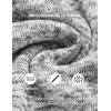 imageCOOFANDY Mens Quarter Zip Pullover Casual Long Sleeve Sweater Slim Fit Sweater Mock Neck Polo SweaterMiddle Gray
