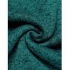 imageCOOFANDY Mens Quarter Zip Pullover Casual Long Sleeve Sweater Slim Fit Sweater Mock Neck Polo SweaterPeacock Blue