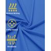 imageCOOFANDY Mens Quick Dry Golf Polo Shirts Short Sleeve Henley Shirt Active Athletic Collarless Sports T ShirtsBlue
