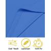 imageCOOFANDY Mens Quick Dry Golf Polo Shirts Short Sleeve Henley Shirt Active Athletic Collarless Sports T ShirtsBlue
