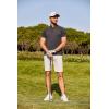 imageCOOFANDY Mens Quick Dry Golf Polo Shirts Short Sleeve Henley Shirt Active Athletic Collarless Sports T ShirtsDark Grey