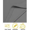 imageCOOFANDY Mens Quick Dry Golf Polo Shirts Short Sleeve Henley Shirt Active Athletic Collarless Sports T ShirtsGrey