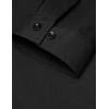imageCOOFANDY Mens Scottish Jacobite Ghillie Kilt Shirts Medieval Renaissance Pirate Costume Long Sleeve Lace Up Henley ShirtBlack
