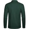 imageCOOFANDY Mens Scottish Jacobite Ghillie Kilt Shirts Medieval Renaissance Pirate Costume Long Sleeve Lace Up Henley ShirtDeep Green