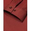 imageCOOFANDY Mens Scottish Jacobite Ghillie Kilt Shirts Medieval Renaissance Pirate Costume Long Sleeve Lace Up Henley ShirtRed