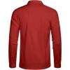 imageCOOFANDY Mens Scottish Jacobite Ghillie Kilt Shirts Medieval Renaissance Pirate Costume Long Sleeve Lace Up Henley ShirtRed