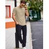 imageCOOFANDY Mens T Shirts Casual Short Sleeve Cotton Tee Shirts Hipster Hip Hop Longline TShirt Basic Summer Tops3 Pack Black Dark Grey  Grey