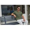 imageCOOFANDY Mens T Shirts Short Sleeve Classic V Neck TShirt Casual Summer Basic Tee ShirtArmy Green