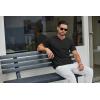 imageCOOFANDY Mens T Shirts Short Sleeve Classic V Neck TShirt Casual Summer Basic Tee ShirtBlack