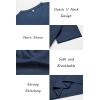 imageCOOFANDY Mens T Shirts Short Sleeve Classic V Neck TShirt Casual Summer Basic Tee ShirtYwhiteNavy2 Pack